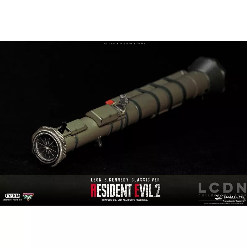 Resident Evil 2 Collectible Action Figure 1/6 Leon S. Kennedy Classic ver NAUTS x DAMTOYS DMS037