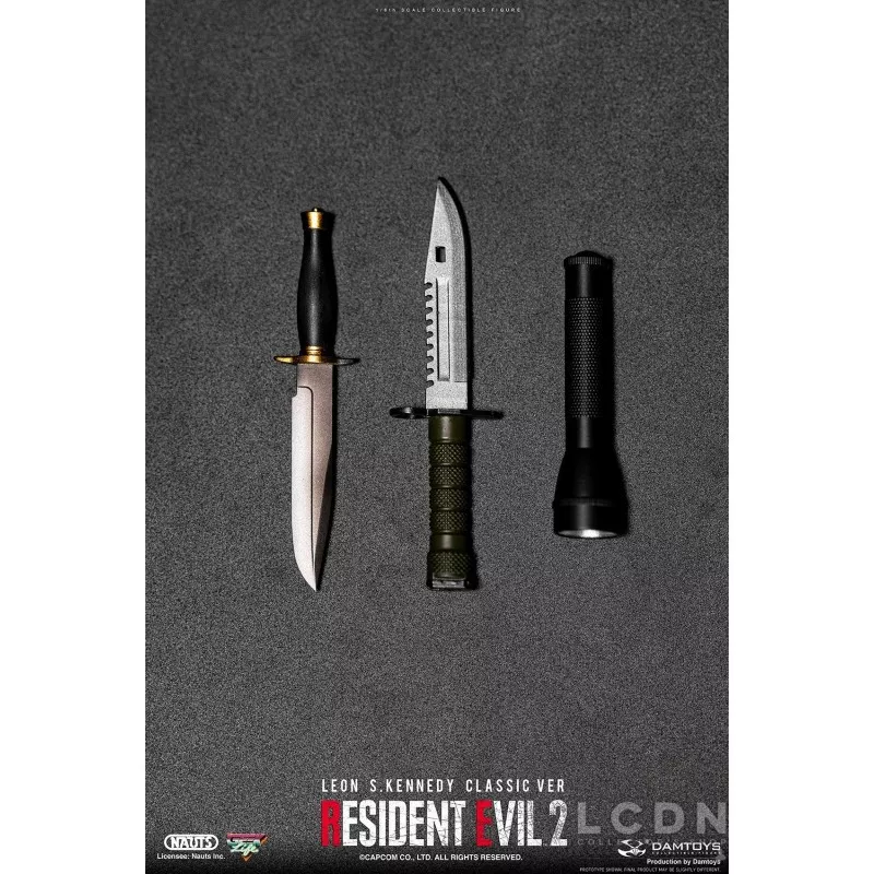 Resident Evil 2 Collectible Action Figure 1/6 Leon S. Kennedy Classic ver NAUTS x DAMTOYS DMS037