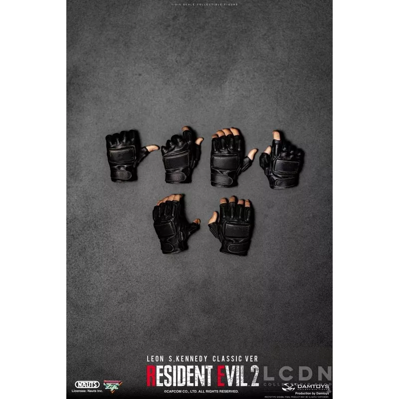 Resident Evil 2 Collectible Action Figure 1/6 Leon S. Kennedy Classic ver NAUTS x DAMTOYS DMS037