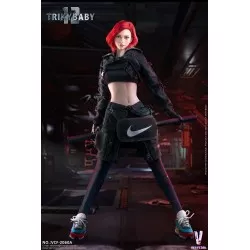 Cyberpunk Series Trickybaby Rainbow Collectible Action Figure 1/6
