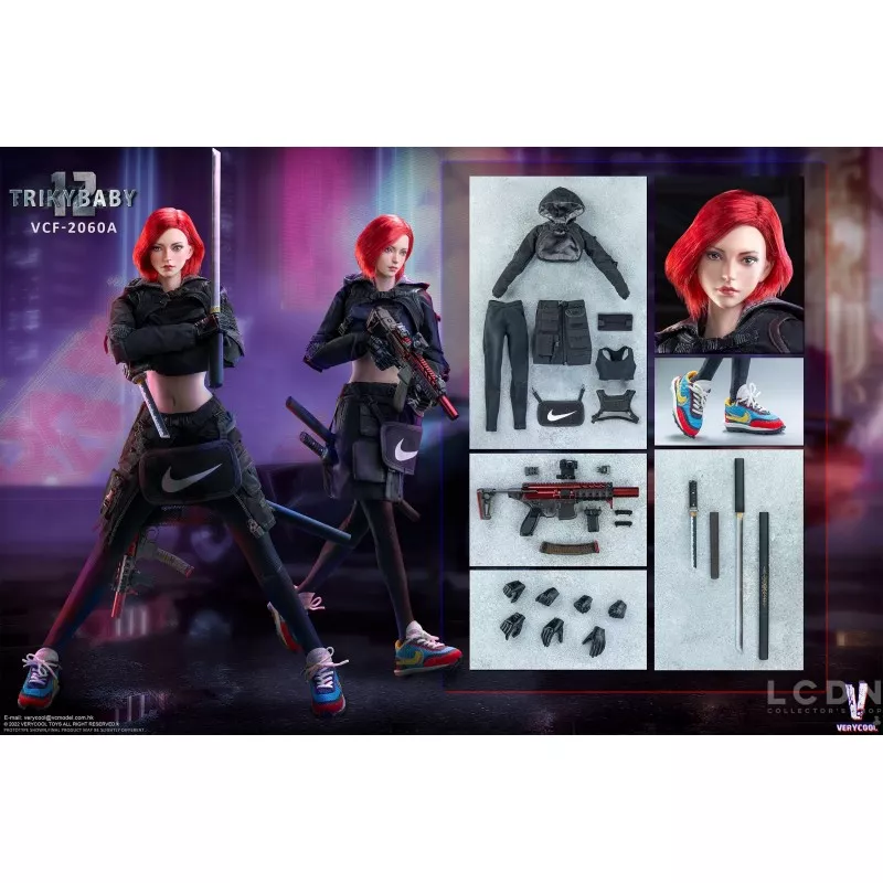 Cyberpunk Series Trickybaby Rainbow Collectible Action