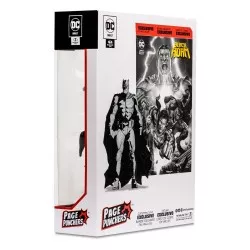 DC Direct Action Figurine & Comic Book Black Adam Batman Line Art Variant (Gold Label) (SDCC) 18cm