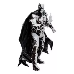 DC Direct Action Figurine & Comic Book Black Adam Batman Line Art Variant (Gold Label) (SDCC) 18cm