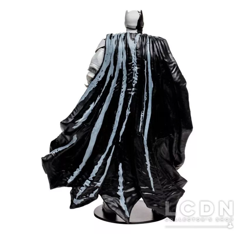 DC Direct Action Figurine &amp; Comic Book Black Adam Batman Line Art Variant (Gold Label) (SDCC) 18cm