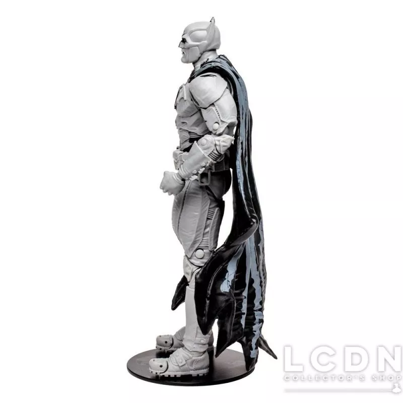 DC Direct Action Figurine &amp; Comic Book Black Adam Batman Line Art Variant (Gold Label) (SDCC) 18cm