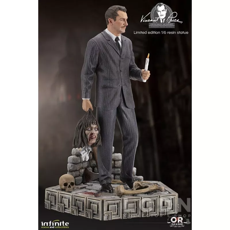 Vincent Price Statue 1/6 Old &amp; Rare 30cm
