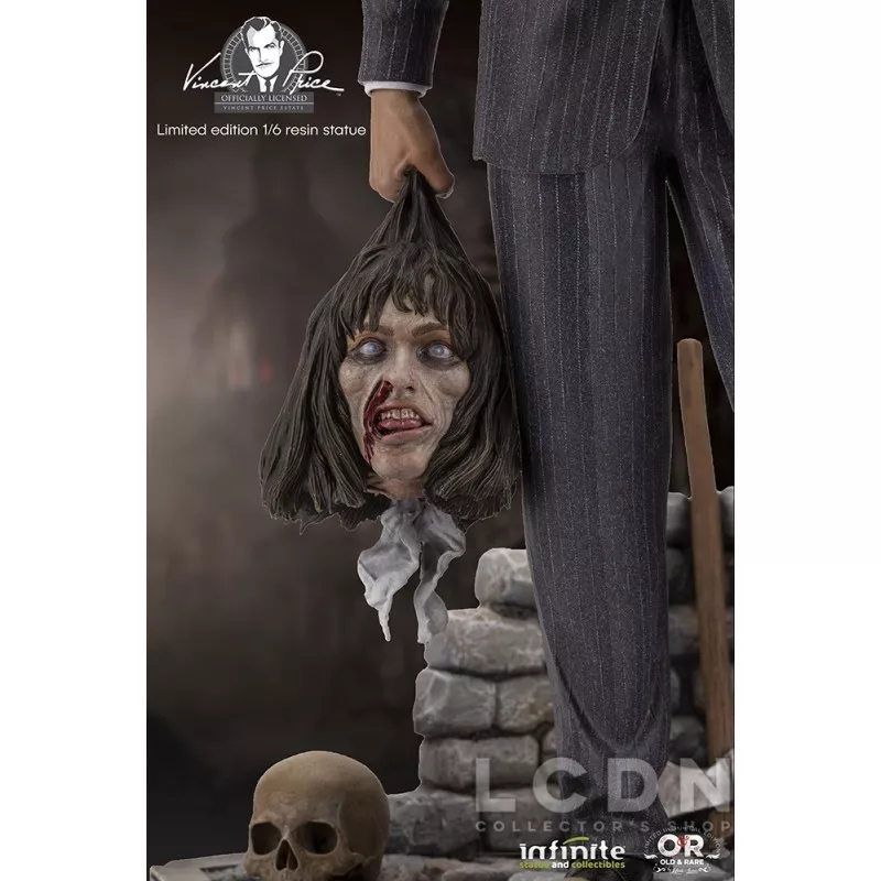 Vincent Price Statue 1/6 Old &amp; Rare 30cm