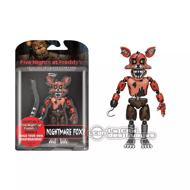 PRÉCOMMANDE : Peluche Funko Animatronic : FNAF : 13 Foxy