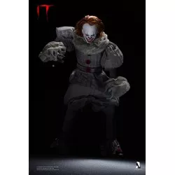 Ça (IT) Collectible Action Figurine 1/6 Pennywise Deluxe Edition Display Box Queen Studios × INART IA003D
