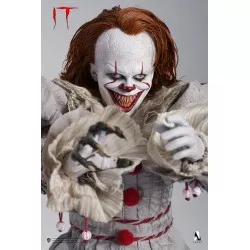 Ça (IT) Collectible Action Figurine 1/6 Pennywise Deluxe Edition Display Box Queen Studios × INART IA003D