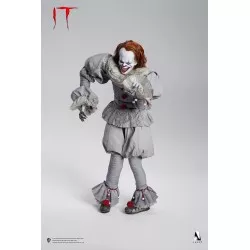 Ça (IT) Collectible Action Figurine 1/6 Pennywise Deluxe Edition Display Box Queen Studios × INART IA003D