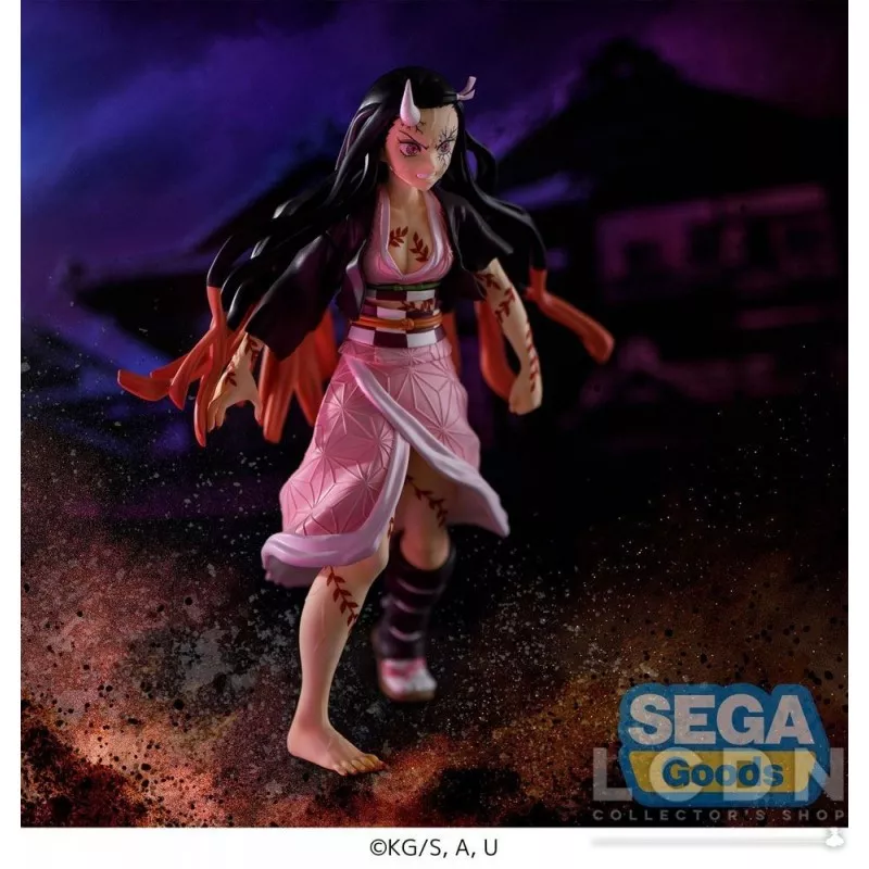 Demon Slayer: Kimetsu no Yaiba Figurine Figurizm Nezuko Kamado Demon Form Advancing Ver. 21cm
