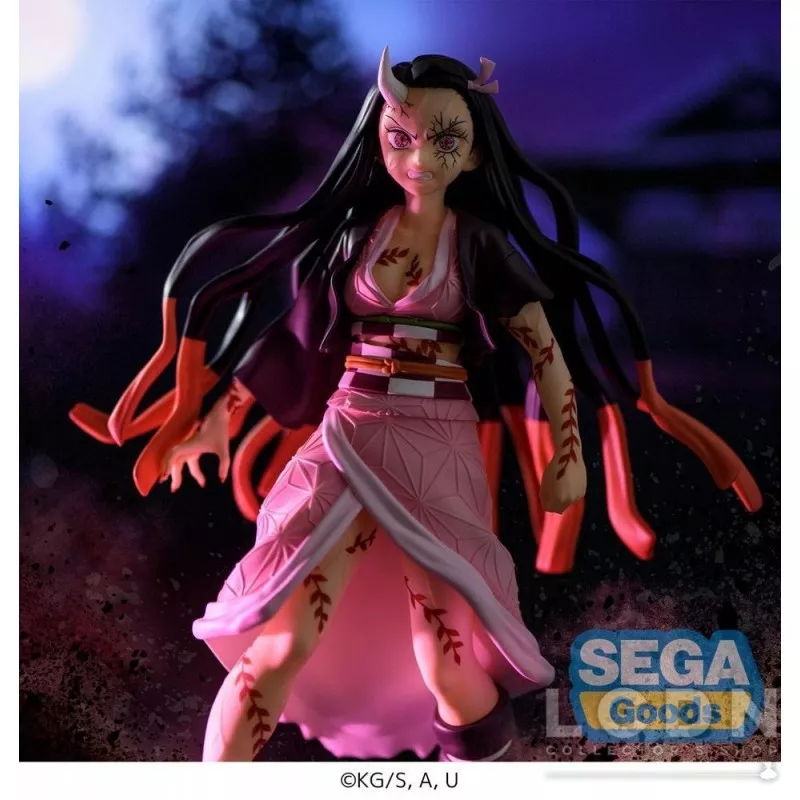 Demon Slayer: Kimetsu no Yaiba Figurine Figurizm Nezuko Kamado Demon Form Advancing Ver. 21cm