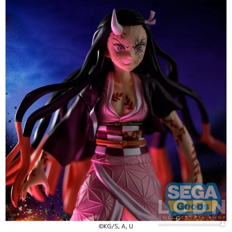 Demon Slayer: Kimetsu no Yaiba Figurine Figurizm Nezuko Kamado Demon Form Advancing Ver. 21cm