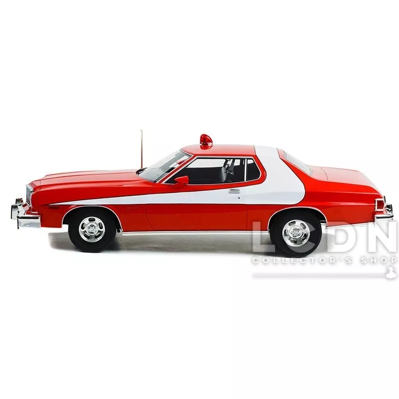 Starsky et Hutch 1976 Ford Gran Torino Bespoke Resine Collection 12103 1/12