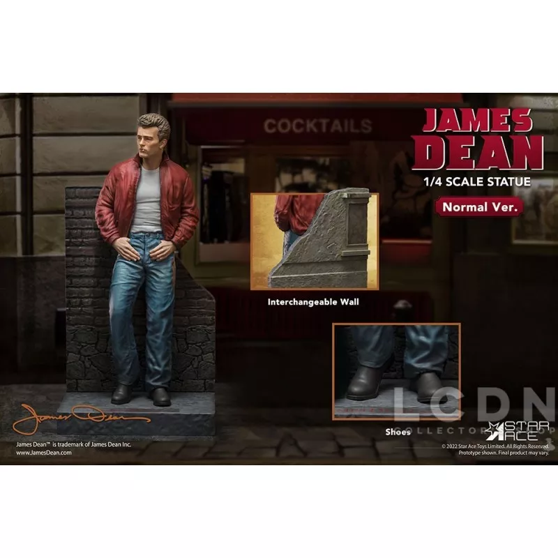 James Dean Red jacket Statue 1/4 MY ART GALLERY SERIES 52cm Star Ace SA4008