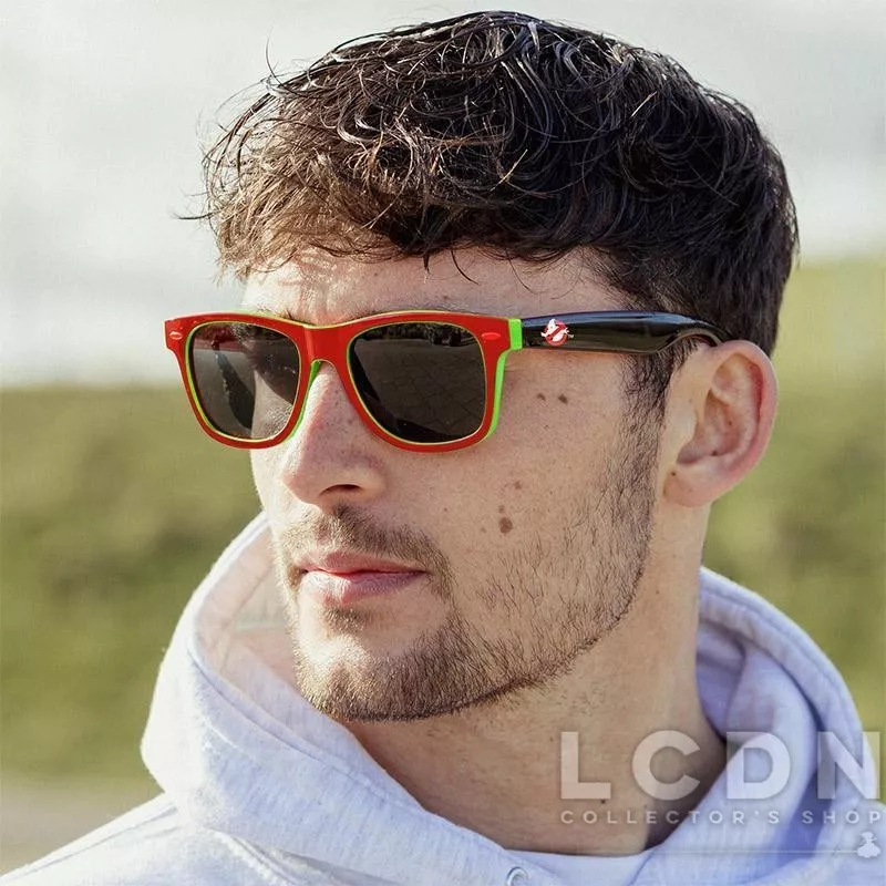Ghostbusters Sunglasses Black &amp; Green