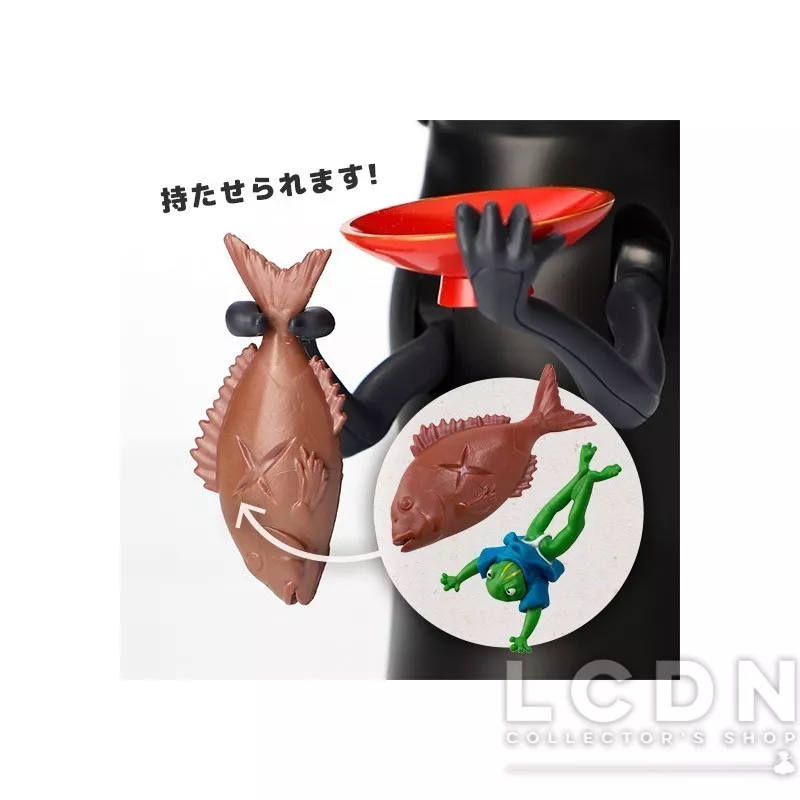 Le Voyage De Chihiro (Spirited Away) Tirelire Super Gloutonne Kaonashi Avec Accessoires 21cm