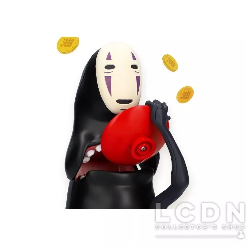 Le Voyage De Chihiro (Spirited Away) Tirelire Super Gloutonne Kaonashi Avec Accessoires 21cm
