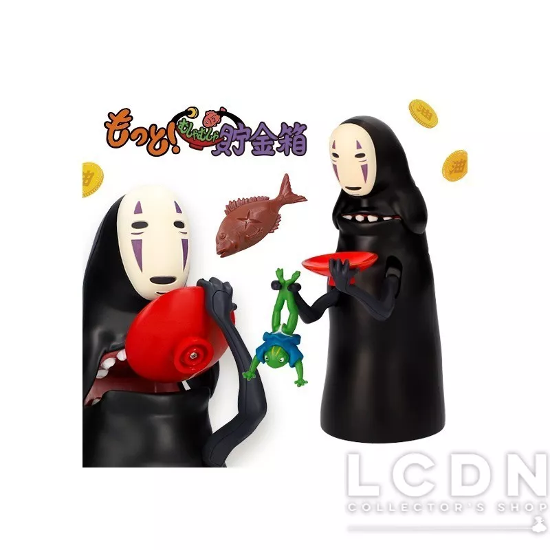 Le Voyage De Chihiro (Spirited Away) Tirelire Super Gloutonne Kaonashi Avec Accessoires 21cm