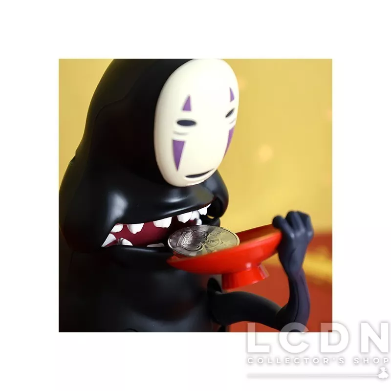 Le Voyage De Chihiro (Spirited Away) Tirelire Super Gloutonne Kaonashi Avec Accessoires 21cm