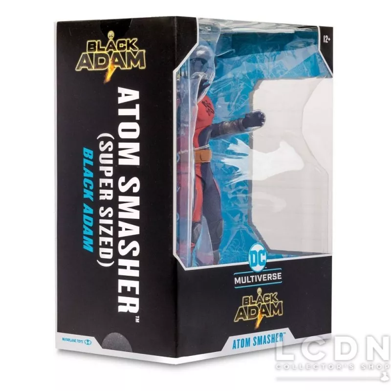 DC Black Adam Movie Action Figurine Megafig Atom Smasher 30cm
