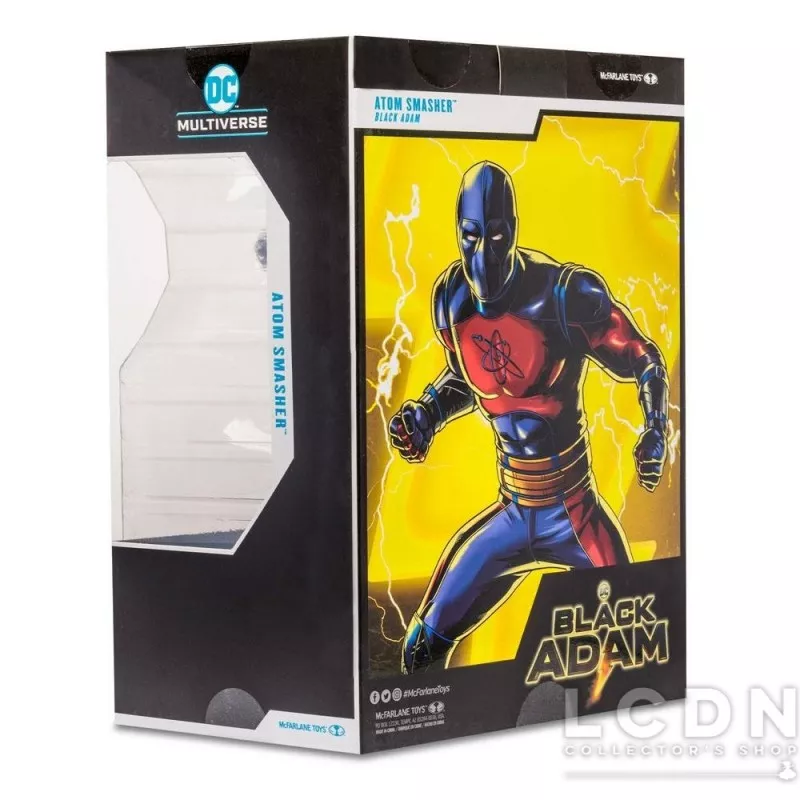 DC Black Adam Movie Action Figurine Megafig Atom Smasher 30cm