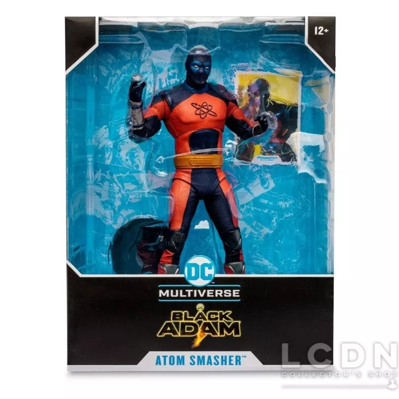 DC Black Adam Movie Action Figurine Megafig Atom Smasher 30cm