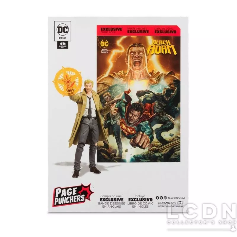 DC Comics Action Figure &amp; Comic Book John Constantine 18cm