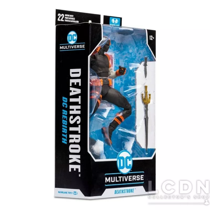 DC Multiverse Action Figure Deathstroke DC Rebirth 18cm