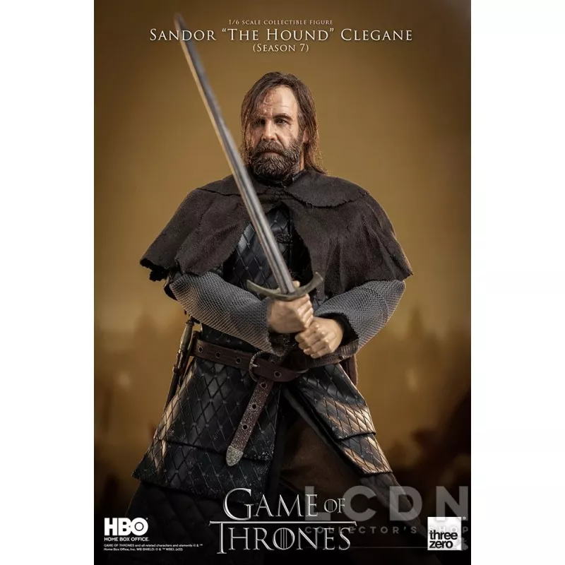 Game of Thrones Collectible Action Figure 1/6 Sandor &quot;The Hound&quot; Clegane 33cm