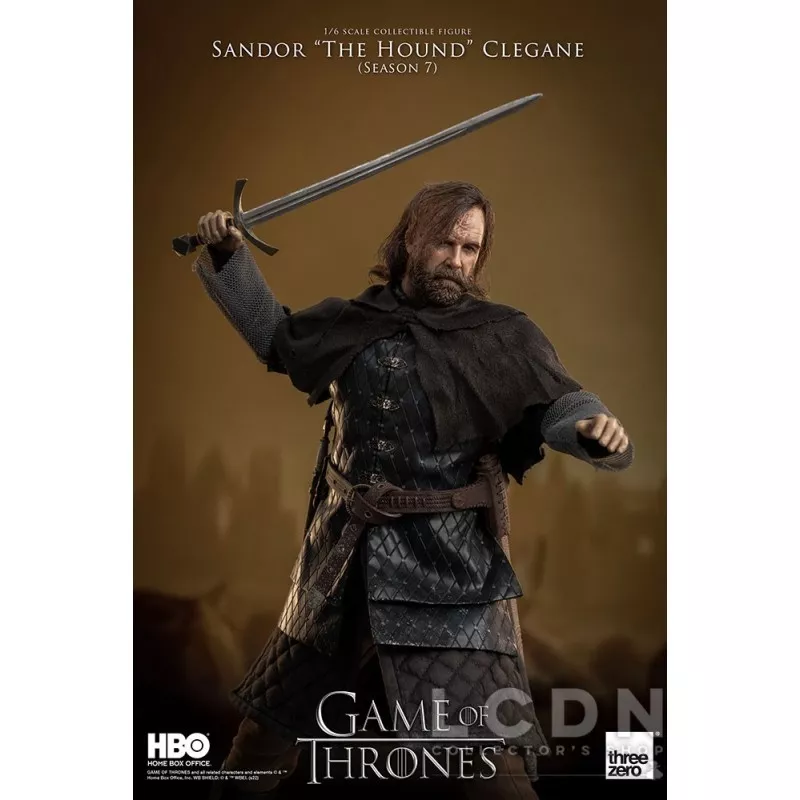 Game of Thrones Collectible Action Figure 1/6 Sandor &quot;The Hound&quot; Clegane 33cm