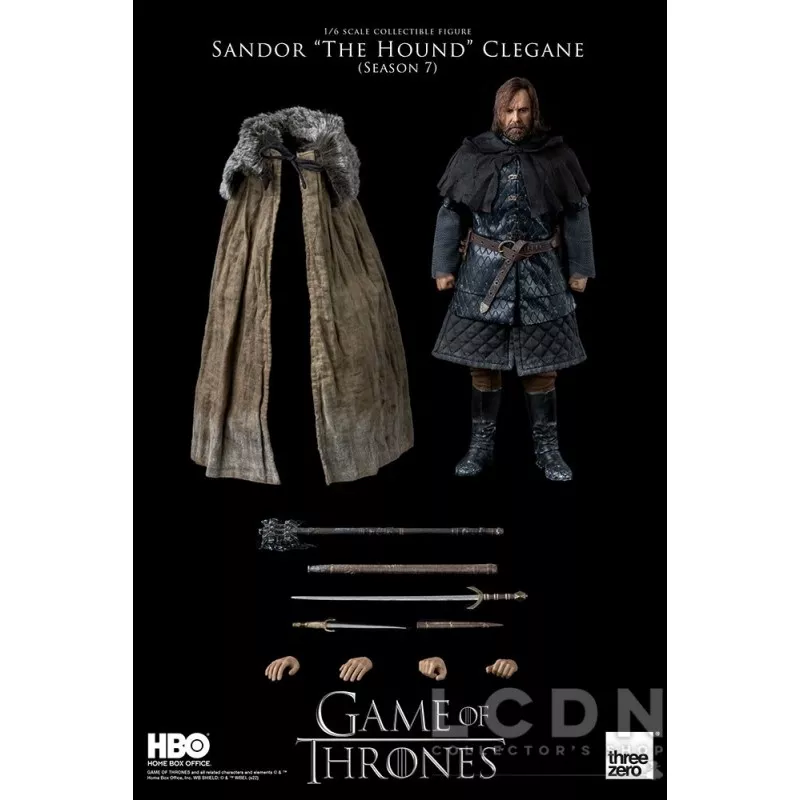 Game of Thrones Collectible Action Figure 1/6 Sandor &quot;The Hound&quot; Clegane 33cm