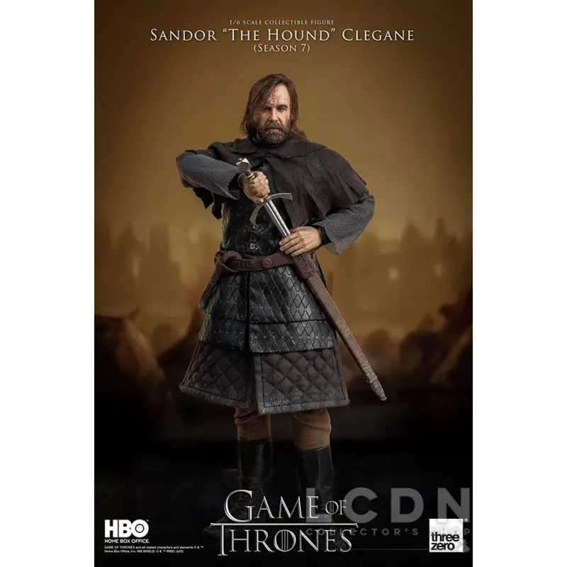 Game of Thrones Collectible Action Figure 1/6 Sandor &quot;The Hound&quot; Clegane 33cm
