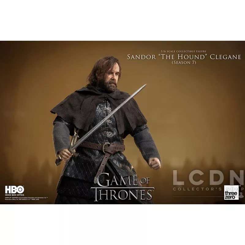 Game of Thrones Collectible Action Figure 1/6 Sandor &quot;The Hound&quot; Clegane 33cm
