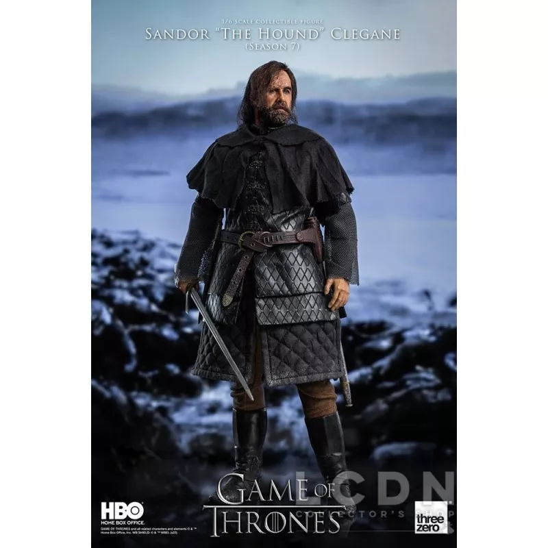 Game of Thrones Collectible Action Figure 1/6 Sandor &quot;The Hound&quot; Clegane 33cm