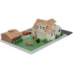 Fast & Furious Nano Scene Dom Toretto's House Display Diorama 33668 Jada Toys