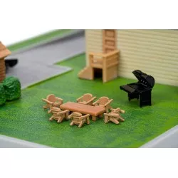Fast & Furious Nano Scene Dom Toretto's House Display Diorama 33668 Jada Toys