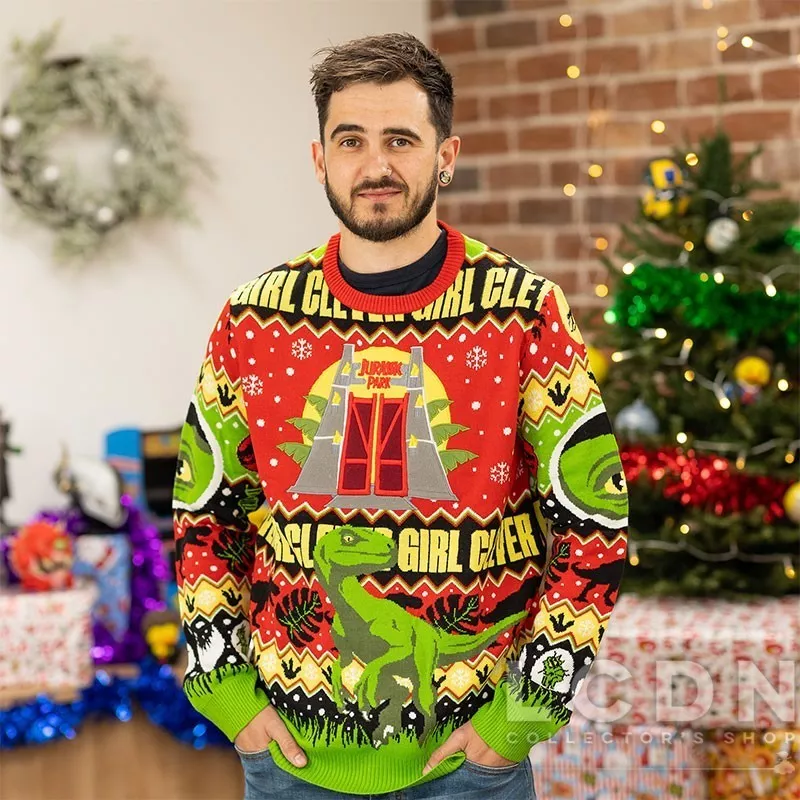 Jurassic Park Christmas Jumper / Ugly Sweater