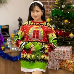 Jurassic Park Christmas Jumper / Ugly Sweater