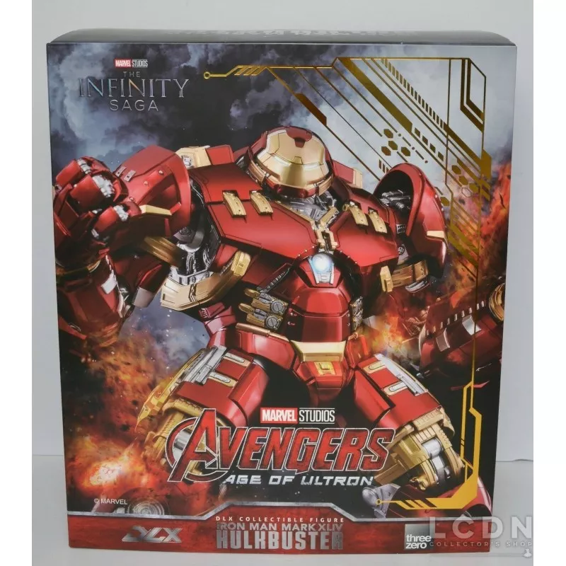Avengers Infinity Saga Diecast Action Figure 1/12 DLX Iron Man Mark 44 Hulkbuster 30cm