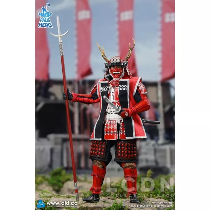 Palm Hero Japan Samurai Series Action Figure 1 12 Sanada Yukimura DID XJ80015