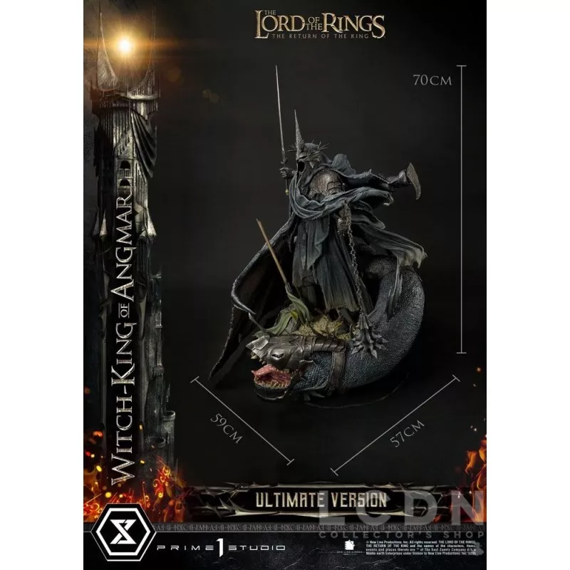 Lord of the Rings Statue 1/4 The Witch King of Angmar Ultimate Version 70cm