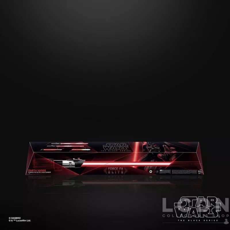 Star Wars Black Series Replica 1/1 Force FX Elite Lightsaber Darth Vador