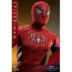 Hot Toys MMS661 Spider-Man: No Way Home Collectible Action Figurine 1/6 Friendly Neighborhood Spider-Man 30cm