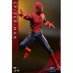Hot Toys MMS661 Spider-Man: No Way Home Collectible Action Figurine 1/6 Friendly Neighborhood Spider-Man 30cm