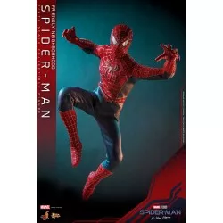 Hot Toys MMS661 Spider-Man: No Way Home Collectible Action Figurine 1/6 Friendly Neighborhood Spider-Man 30cm