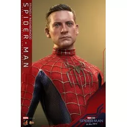 Hot Toys MMS661 Spider-Man: No Way Home Collectible Action Figurine 1/6 Friendly Neighborhood Spider-Man 30cm