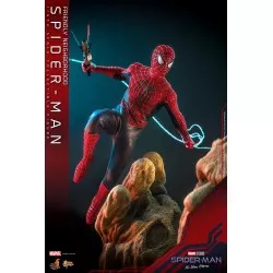Hot Toys MMS661 Spider-Man: No Way Home Collectible Action Figurine 1/6 Friendly Neighborhood Spider-Man 30cm