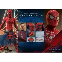 Hot Toys MMS661 Spider-Man: No Way Home Collectible Action Figurine 1/6 Friendly Neighborhood Spider-Man 30cm